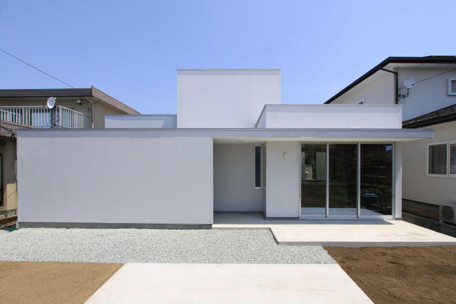 珈琲焙煎店のある家